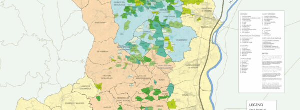 "The Classification of Beaujolais" Map Poster