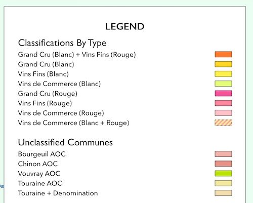 "The Classification of Touraine" Map Poster - Image 4