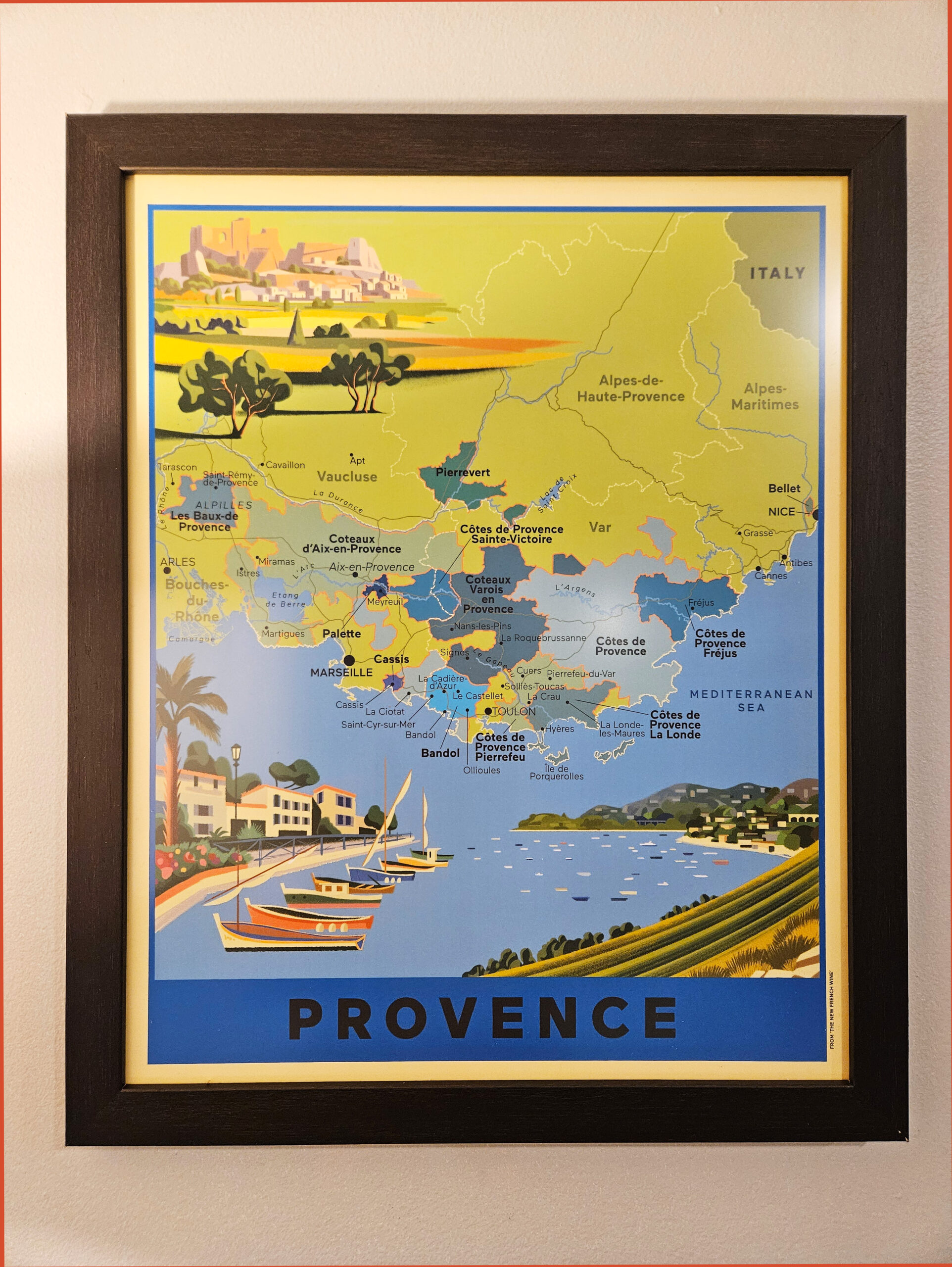 "The New French Wine" Map Poster Packs - Image 2