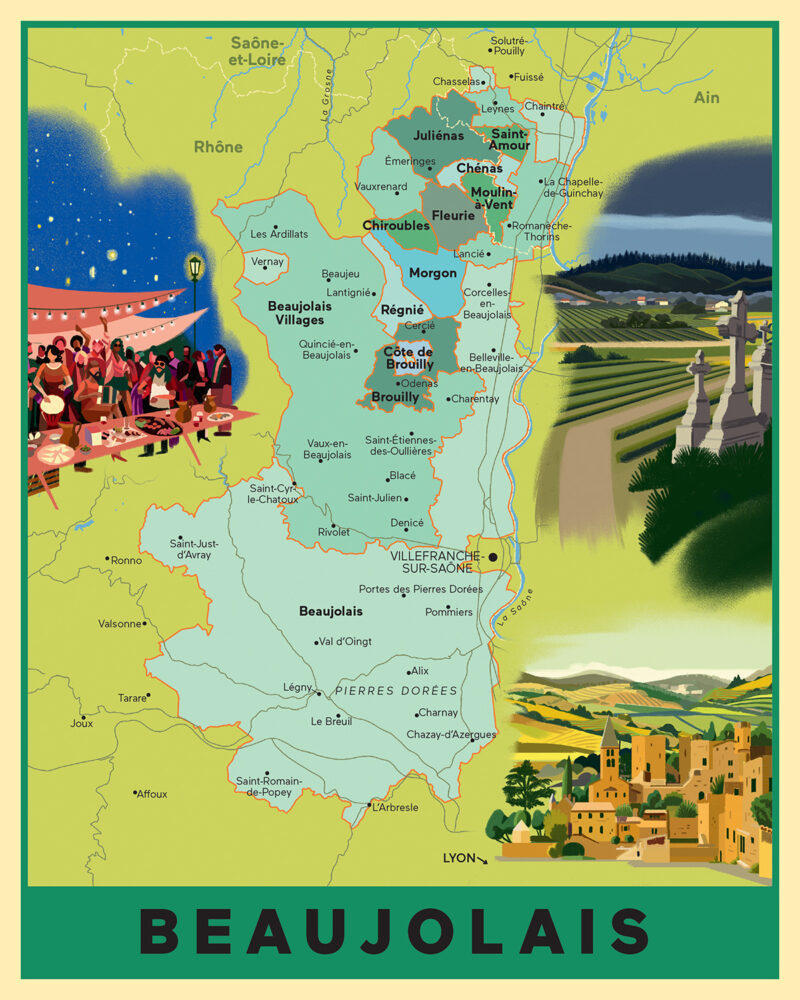 "The New French Wine" Map Poster Packs - Image 3
