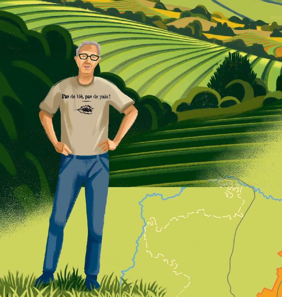 "The New French Wine" Map Poster: Jura - Image 3