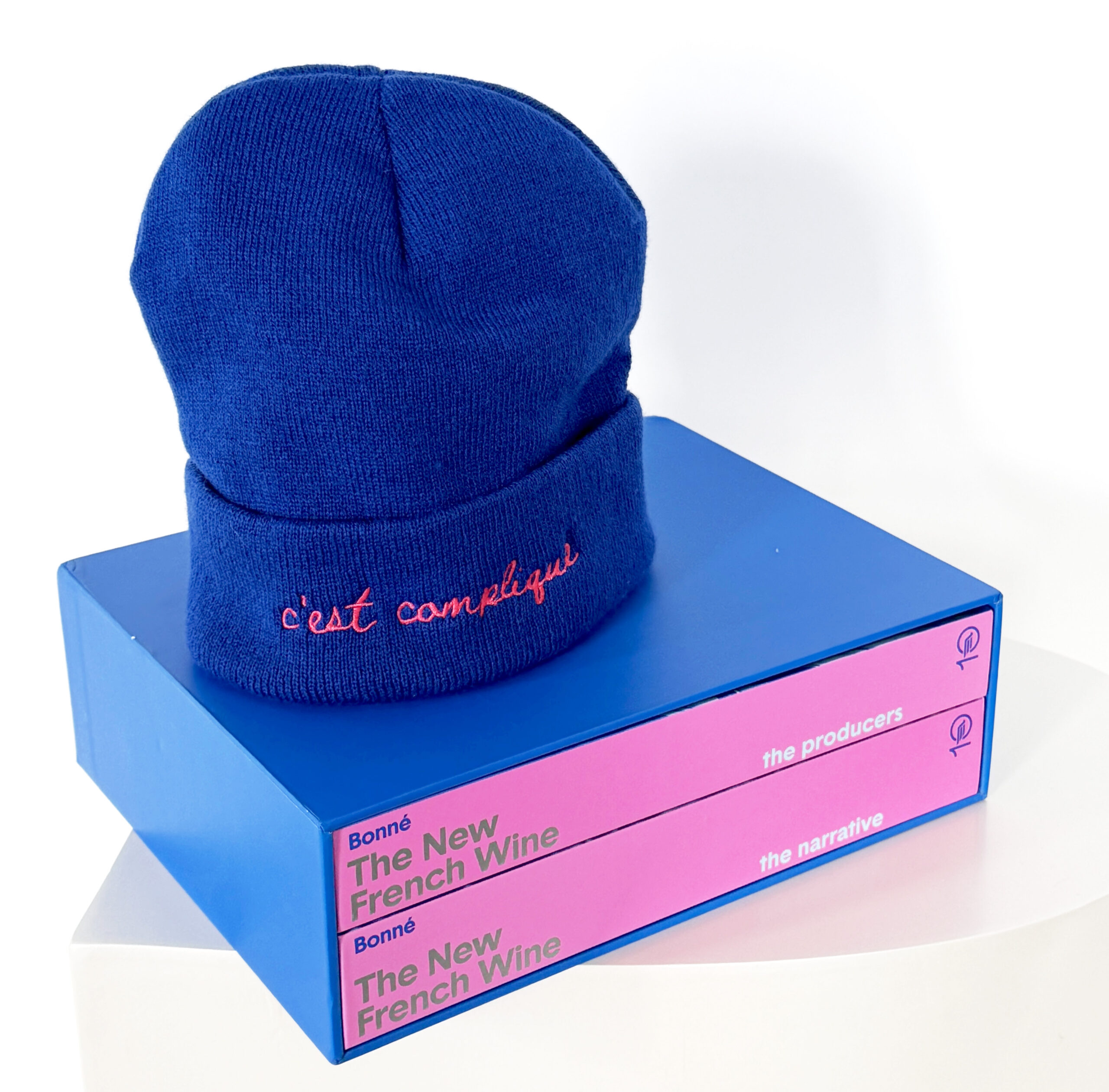 'C'est Compliqué' Knit Beanie - Image 2