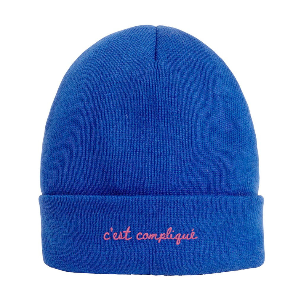 'C'est Compliqué' Knit Beanie